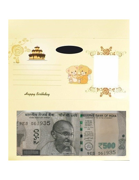 Full SET of Special Notes from Rs.1 to Rs.500 for Personalized Gifting
