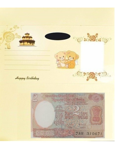 Special Note of Rs.2 for Personalized Gifting on Happy Birthday in DD-