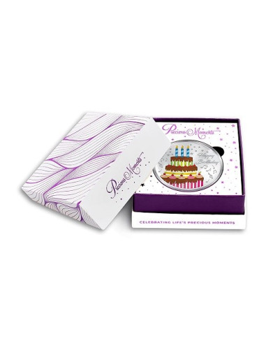 Precious Moments Color Happy Birthday BIS Hallmarked Silver Coin Of 50 Gram in 999 Purity / Fineness by ACPL