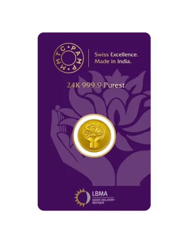 Buy MMTC buy Gold Coins of 4 Grams Gold  24 Karat in 9999 Purity Onlin
