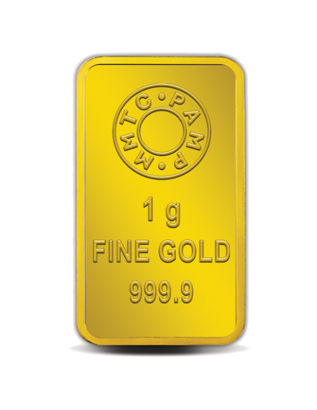 Buy MMTC PAMP Gold Lotus Bar of 1 Grams Gold 24 Karat I CoinBazaar