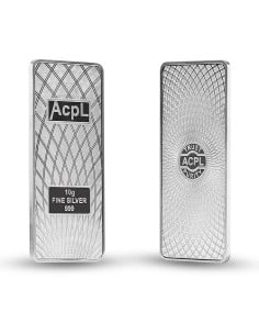 Precious Moments BIS Hallmarked Silver Bar Of 10 Gram in 999 Purity / Fineness by ACPL