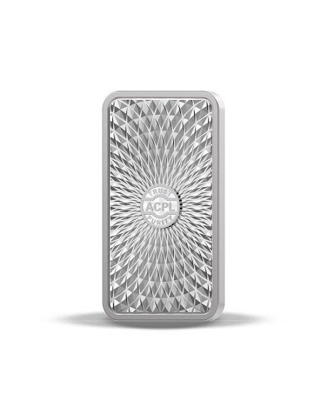 Precious Moments BIS Hallmarked Silver Bar Of 10 Gram in 999 Purity / Fineness by ACPL