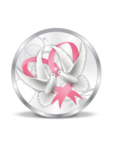 Precious Moments Colour Love BIS Hallmarked Silver Coin Of 10 Gram in 999 Purity / Fineness By ACPL