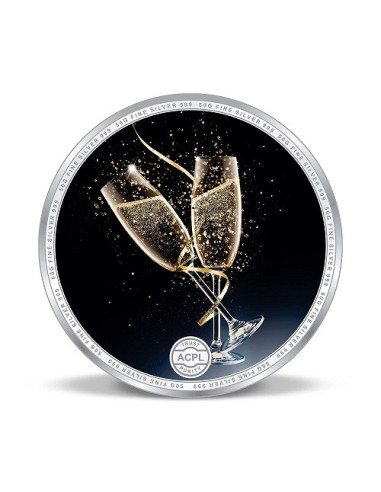 Precious Moments Anniversary  Silver Coin Of 50 Gram in 999 Purity