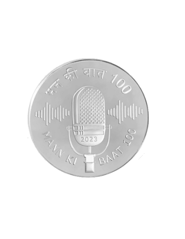 India Govt. Mint Mann Ki Baat Commemorative coin