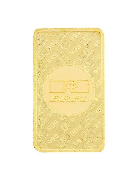 Buy BRPL Bangalore Refinery Gold Bar Of 100 Grams in 24Kt  999 Purity