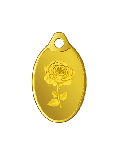 Buy MMTC PAMP 2 Gram 24kt Gold Goddess Lakshmi Pendant I CoinBazaar