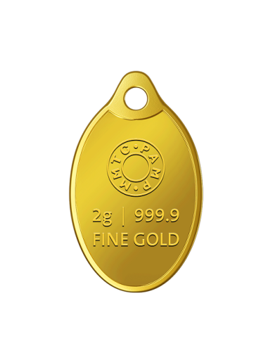 Buy MMTC PAMP 2 Gram 24kt Gold Goddess Lakshmi Pendant I CoinBazaar
