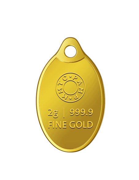 Buy MMTC PAMP 2 Gram 24kt Gold Goddess Lakshmi Pendant I CoinBazaar