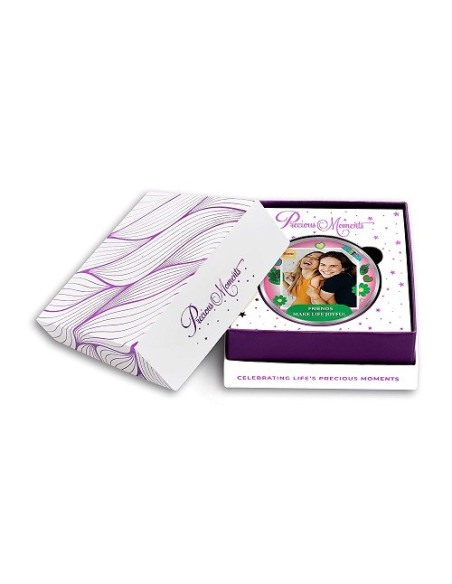 Precious Moments Personalised BIS Hallmarked Happy Friendship Day Silver Coin Of 50 Gram in 999 Purity / Fineness By ACPL