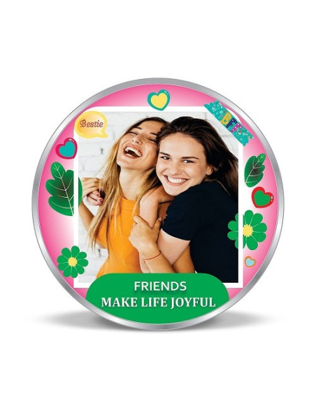 Precious Moments Personalised BIS Hallmarked Happy Friendship Day Silv