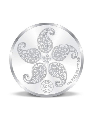 Precious Moments Colorful Peacock BIS Hallmarked Silver Coin Of 100 Gr