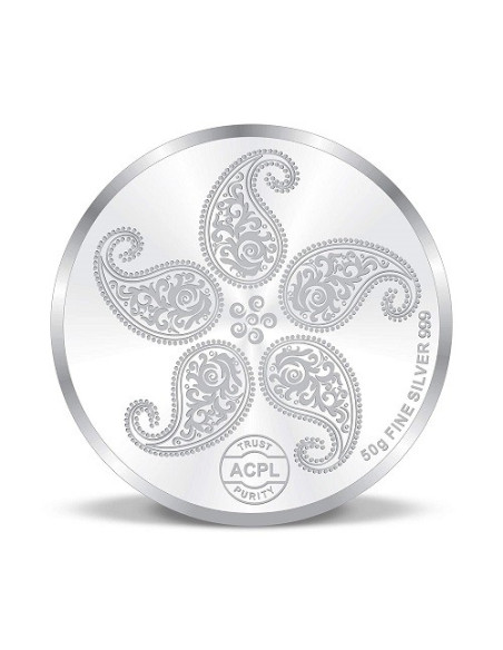Precious Moments Colorful Peacock BIS Hallmarked Silver Coin Of 100 Gr