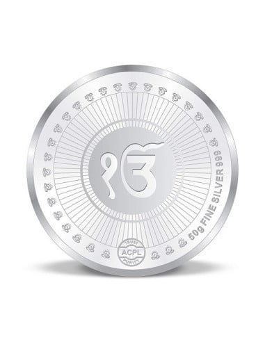 Precious Moments Color Shree Gurunanak Dev Ji BIS Hallmarked Silver Co