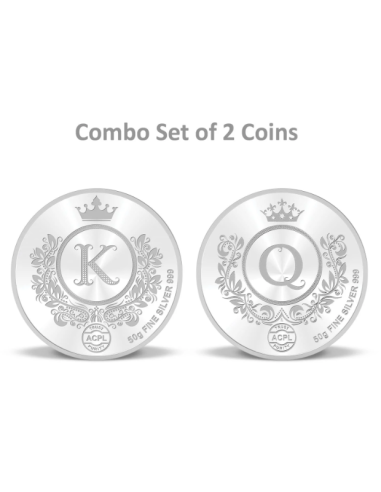 Precious Moments Color King and Queen BIS Hallmarked Silver Coin Of [1