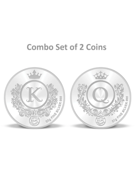 Precious Moments Color King and Queen BIS Hallmarked Silver Coin Of [1