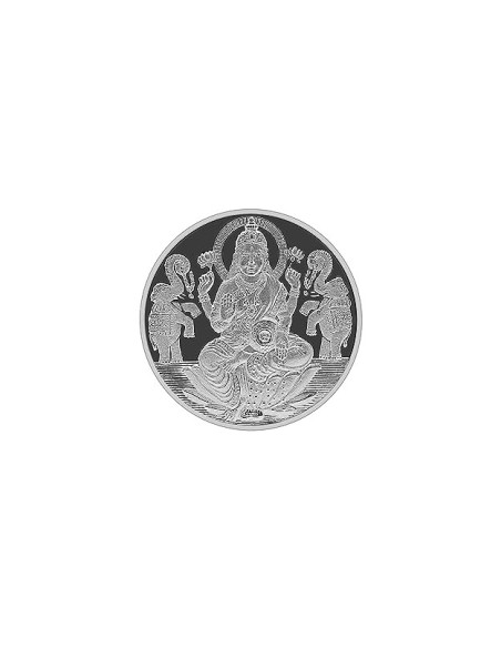 Fortune Forever Lakshmi Silver Coin of 10 gm in 999 Purity/Fineness