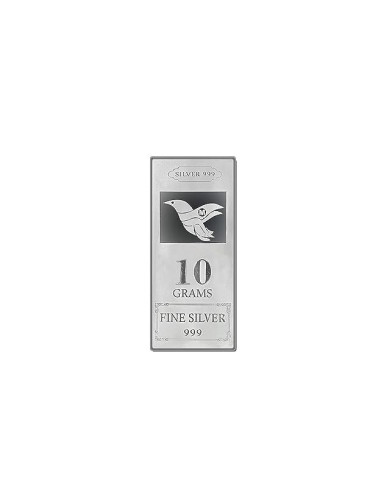 Fortune Forever Silver Bar of 10 gm in 999 Purity/Fineness