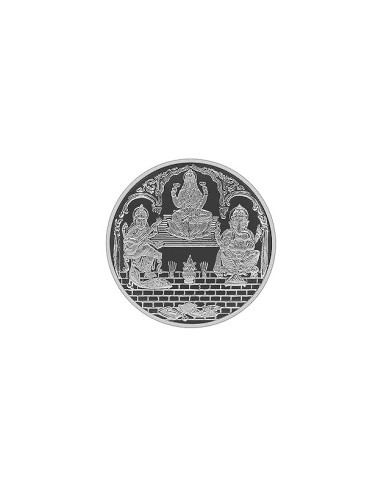 Fortune Forever Trimurti Silver Coin of 10 gm in 999 Purity/Fineness