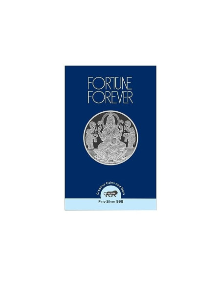Fortune Forever Lakshmi Silver Coin of 20 gm in 999 Purity/Fineness