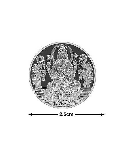 Fortune Forever Lakshmi Silver Coin of 5 gm in 999 Purity/Fineness