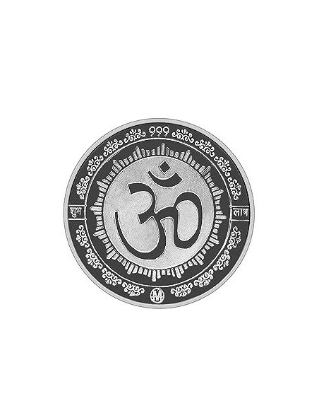 Fortune Forever Ganesh Silver Coin of 10 gm in 999 Purity/Fineness