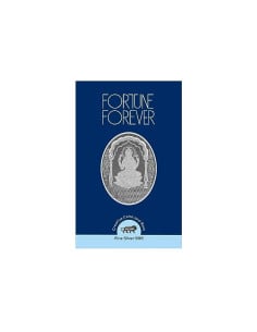 Fortune Forever Oval Lakshmi Silver Coin of 50 gm in 999 Purity/Fineness