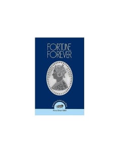 Fortune Forever Oval Victoria Queen Silver Coin of 5gm in 999 Purity/Fineness