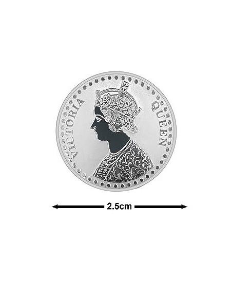 Fortune Forever Victoria Queen Silver Coin of 5 gm in 999 Purity/Fineness