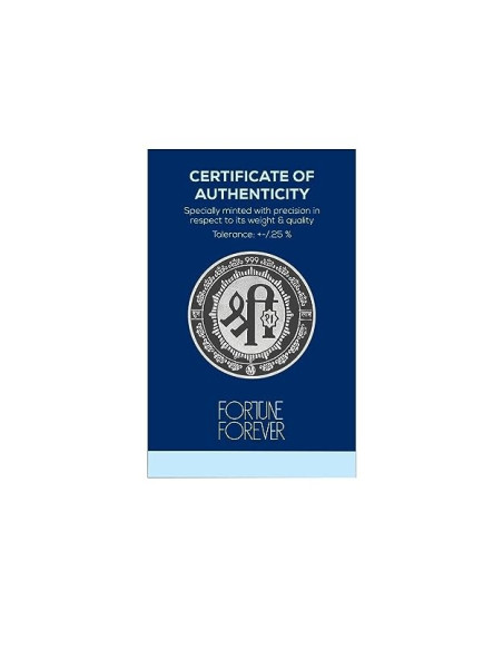 Fortune Forever Trimurti Silver Coin of 5 gm in 999 Purity/Fineness