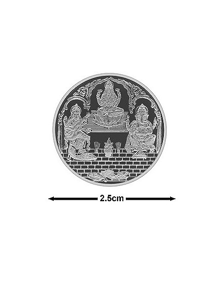 Fortune Forever Trimurti Silver Coin of 5 gm in 999 Purity/Fineness