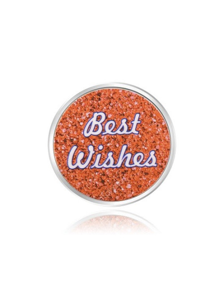 Tribhovandas Bhimji Zaveri & Sons Best Wishes Color Silver Coin of 20 Grams in 999 Purity Fineness