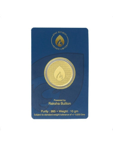 Opus Refinery Gold Coins 10 Gram 24Kt 995 Purity Fineness