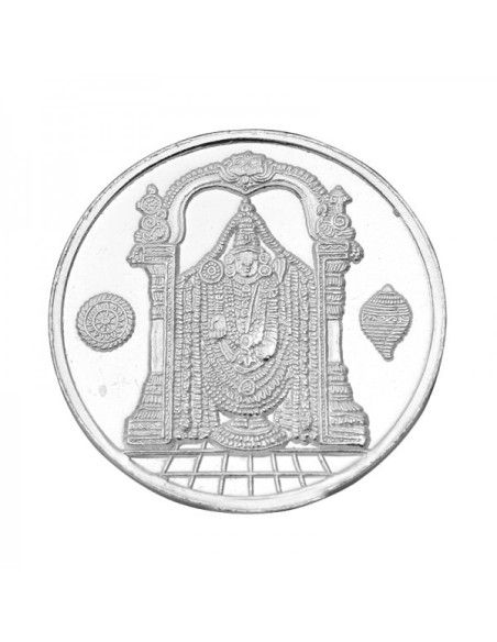 Balaji 20 Gram Silver Coin in 999 Purity / Fineness -by Coinbazaar