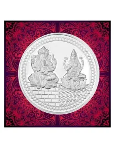 RSBL Lakshmi Ganesh Silver Coin of 20 gm in 999 Purity/Fineness