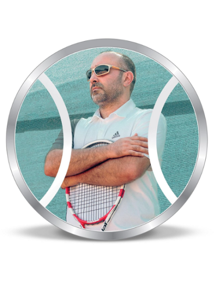 Precious Moments Personalised BIS Hallmarked Sports Silver Coin Of 100