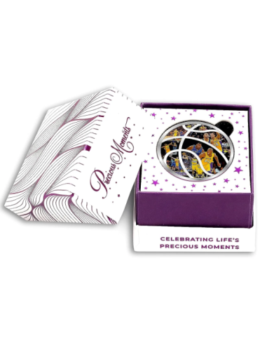 Precious Moments Personalised BIS Hallmarked Sports Silver Coin Of 50 Gram in 999 Purity / Fineness By ACPL