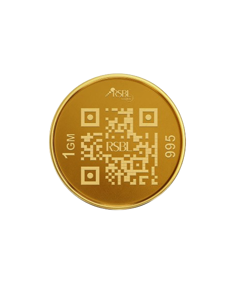 1 Gram Gold Coin - RSBL 24K (995 Purity) | Live Price Today