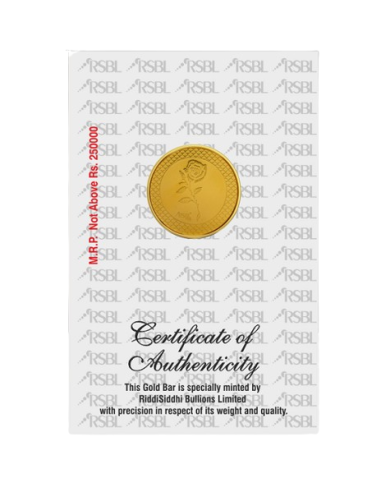 5 Gram Gold Coin - RSBL 24K (995 Purity) | Live Price Today