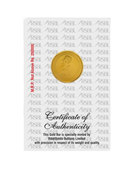 5 Gram Gold Coin - RSBL 24K (995 Purity) | Live Price Today