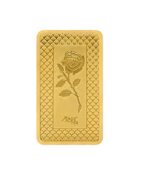 Buy RSBL Gold Bar 10 Grams 24Kt Gold 999 Purity Fineness I CoinBazaar