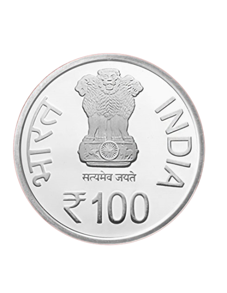 India Govt.Mint Centenary Year Of Kaivalyadhama Com Coin