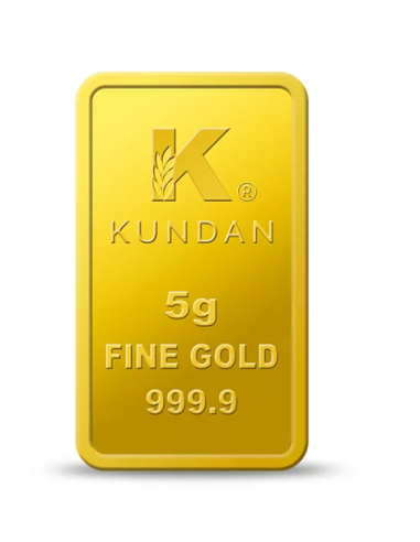 Buy 5 Gram Ganesha Gold Bar 24 Karat in 999.9 Purity I CoinBazaar