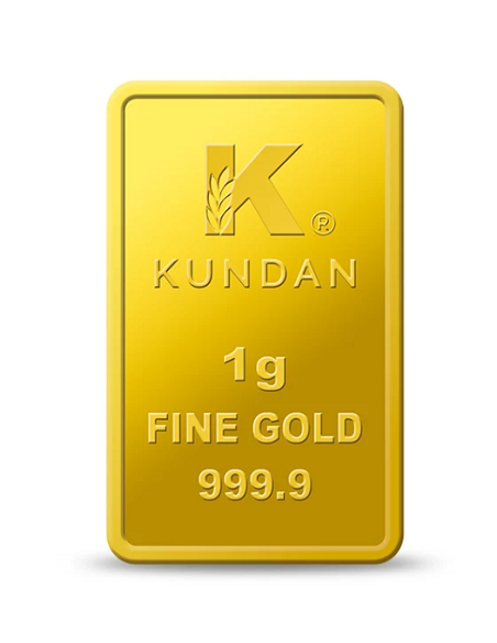 Buy Ganesha Gold Bar Of 1 Grams in 24 Karat  999.9 Purity I CoinBazaar