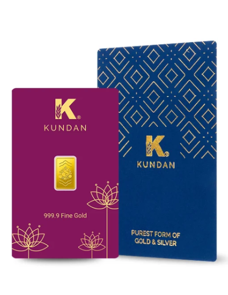 Buy Ganesha Gold Bar Of 1 Grams in 24 Karat  999.9 Purity I CoinBazaar