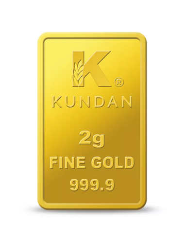 Buy Kalpataru Tree Gold Bar Of 2 Grams Gold 24 Kt in 9999 I CoinBazaar