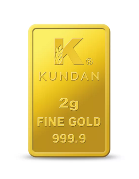 Buy Kalpataru Tree Gold Bar Of 2 Grams Gold 24 Kt in 9999 I CoinBazaar