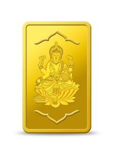 Buy Kundan Ganesha Gold Bar Of 2 Grams  Gold 24 Karat in 999.9 Purity
