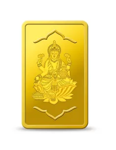 Buy Kundan Ganesha Gold Bar Of 2 Grams  Gold 24 Karat in 999.9 Purity